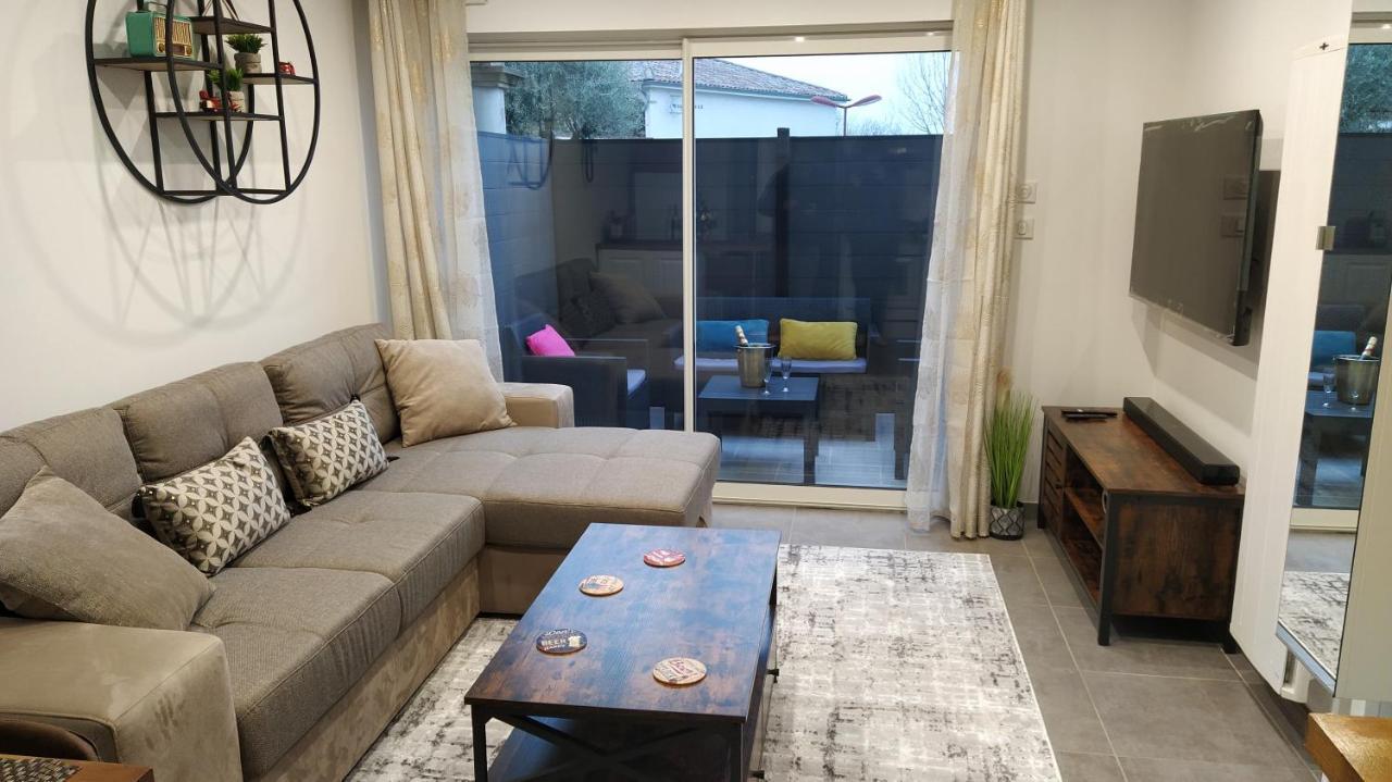 Charmant Appartement T2 Dans Villa Avec En Supplement Spa Exterieur De Mai A Septembre Laveyron Экстерьер фото
